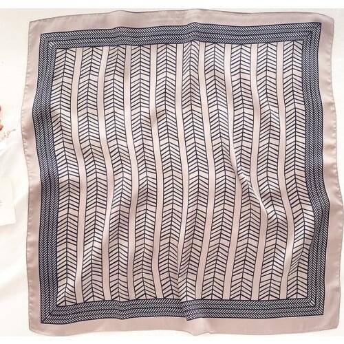 70*70cm Fashion Neckerchief Women Scarf Small Shawl Wrap suqare female girl silk Scarves Pashmina Bandana Brand Female Foulard