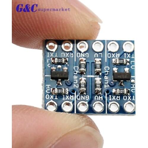 5PCS IIC I2C Logic Level Converter Bi-Directional Board Module 5V/3.3V DC For Arduino With Pins