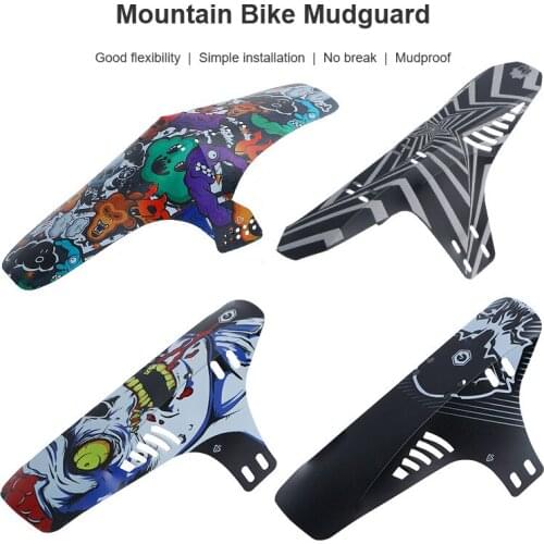 Durable Bicycle Fender High Quality Ultra-thin PP5 Material Front Rear Mountain Bike Fender For Cycling Equipment Accessories