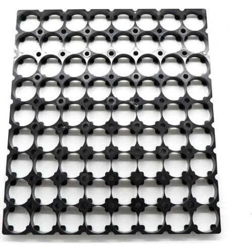 15pcs/lot MasterFire 8*9 18650 Batteries Spacer Radiating Holder Bracket Black Plastic Battery Storage Box Holder Brackets