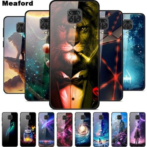 Redmi Note 9S Case For Xiaomi Redmi Note 9S Tempered Glass Case Soft Bumper Funda Redmi Note 9S 9 S 9 Pro Max 2020 Phone Case