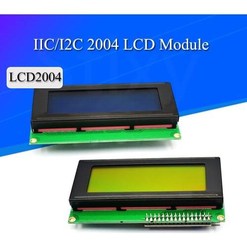 IIC/I2C/TWI 2004 Serial Blue Green Backlight LCD Module for Arduino MEGA2560 20 X 4 LCD2004