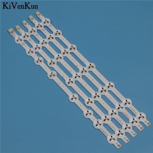 TV Lamp LED Backlight Strip For JVC LT-39C740(A) Full HD TV Bar Kit LEDS Bands 390DLED_A/B-Type_REV02 VES390UNDA-2D-N02 Rulers