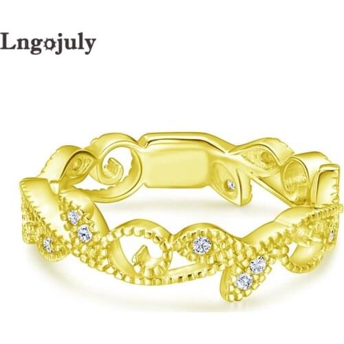 Multicolor Silver 925 Rings For Woman Pure 925 Sterling Silver Ring Zircon Rings Luxury Wedding Bride Ring Anniversary Gifts