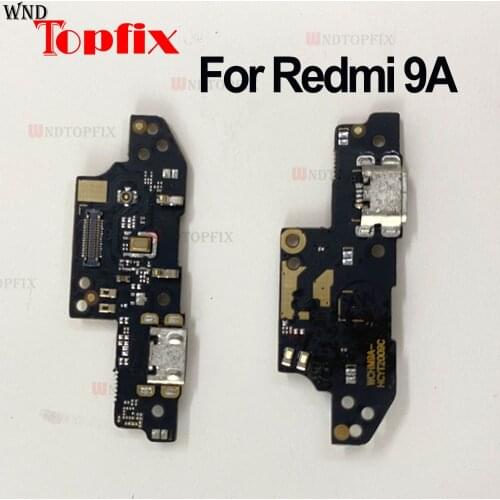 100% Tested For Xiaomi Redmi 9A Charging Port Connector Board Parts Flex Cable