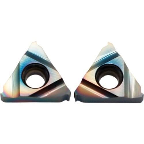 10pcs Hardened 16ER/IR 1.5//2/2.5/3/AG60 P8090U carbide inserts, to cut steel of HRC40-60