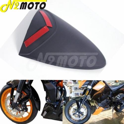 ABS Plastic Motorcycle Front Fender Extender Mudguard Protection Front Splash Guard Extension For 125 200 390 2012-2016 Enduro