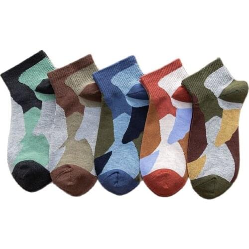 Camouflage Socks Women Cotton Fashion Casual Novelty Sports Short Sock Ladies Olive Army Green Funny Harajuku Middle Tube Sox gg