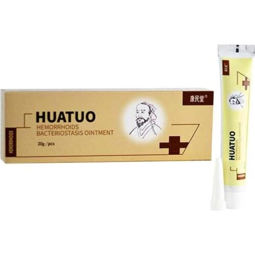 Chinese Hua Tuo Hemorrhoids Ointment Cream External Anal Fissure Medical Plaster Pain Relief Internal Hemorrhoids Piles