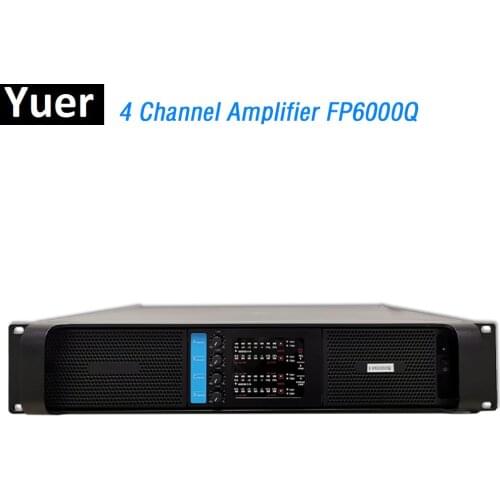 Line array professional 4 Channel Amplifier FP6000Q Line neutrik connectors Sound Power Amplifier Line line array