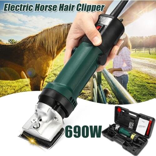 110V/220V Electric Horse Sheep Clipper Camel Dog Shear Pet Hair Trimmer Shaver Hair Grooming Shearing Machine 2400RPM