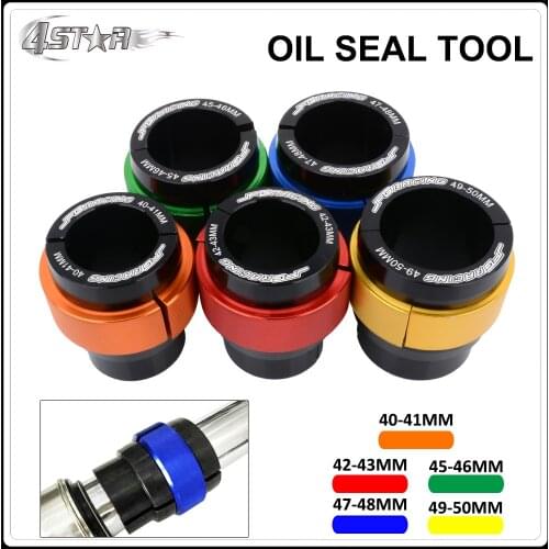 Motorbike 40MM-50MM Oil Seals CNC Front Driver Damping Fork Tool For YAMAHA SUZUKI HONDA KAWASAKI KTM Motorcycle OFF Road
