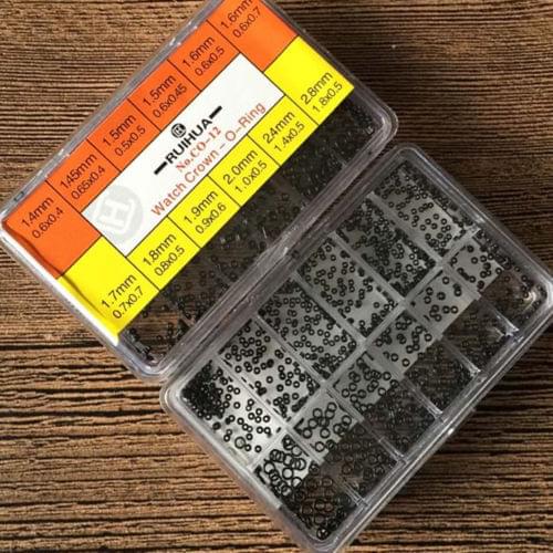 Mini Small Rubber Washer O-Ring Watch Crown Waterproof Watches Seals watch Repair tools