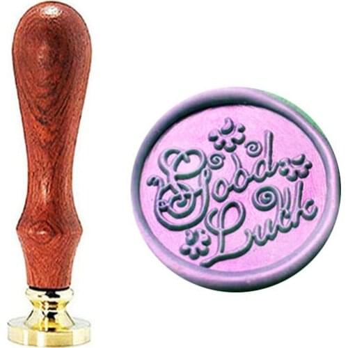 Good Luck Wax Seal Stamp Wedding Invitations Gift Set Kit