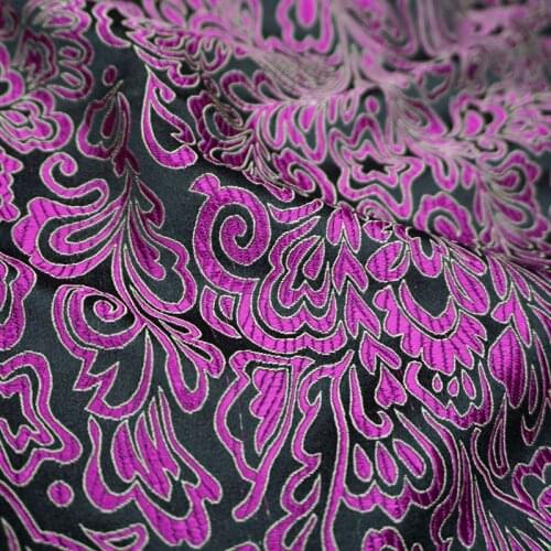 New fashion yard dyed women dress cushion home patchwork jacquard brocade fabric