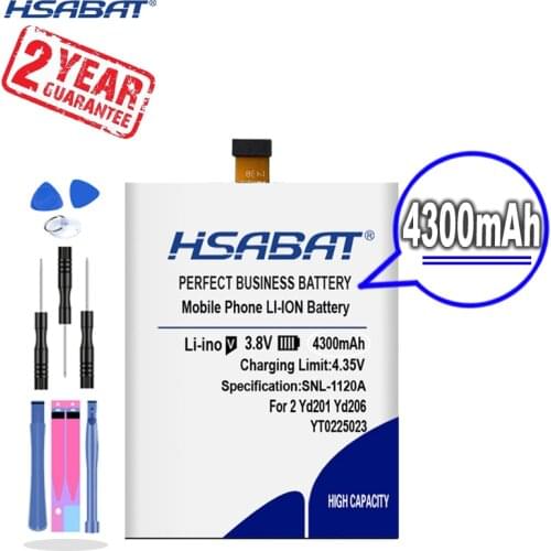 New Arrival [ HSABAT ] 4300mAh YT0225023 Replacement Battery for Yotaphone 2 YD201 YD206
