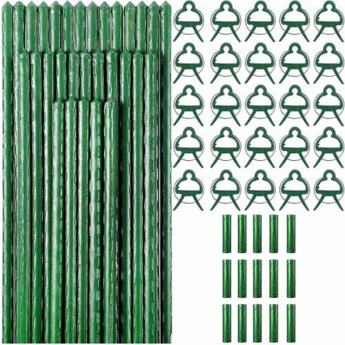 Plant Supports,Tomato Cages Assembled Garden Plant Stakes for Vertical Climbing Plants,Plant Stakes and Support 75 Pcs CNIM Hot