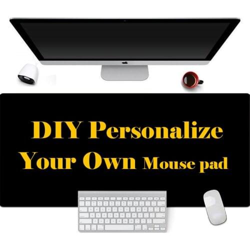Custom Large Mouse Pad Customize Anime Gaming Lock Edge Mousepad Rubber XL XXL Size Game Customized Personalized Speed Mouse Pad