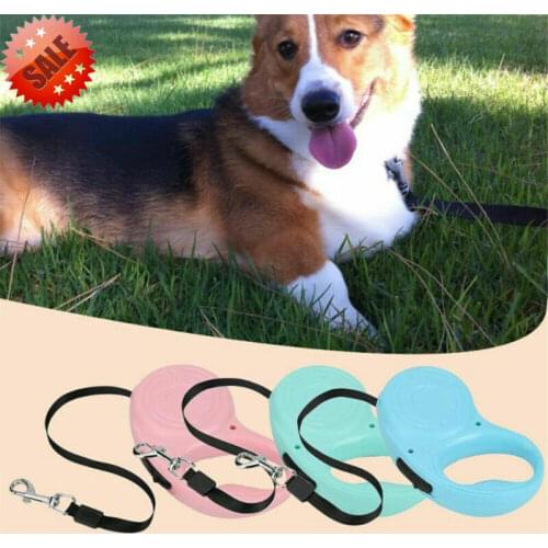 5m/3m Pet Collar Traction Rope Can Automatically Retract Dog Traction Rope