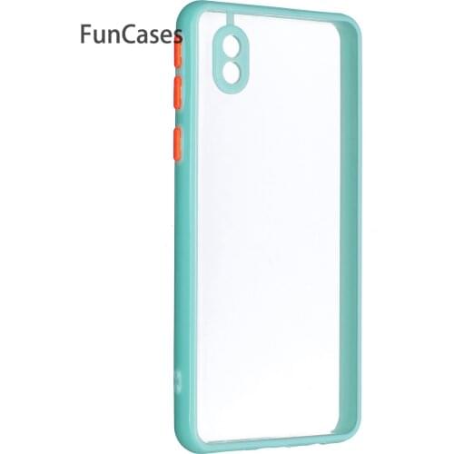 Cases Luxury For estojo Samsung A01 Core Protect Border TPU Shell sFor Samsung Galaxy accesorios M01 Core A3 Hoesje Flip Case