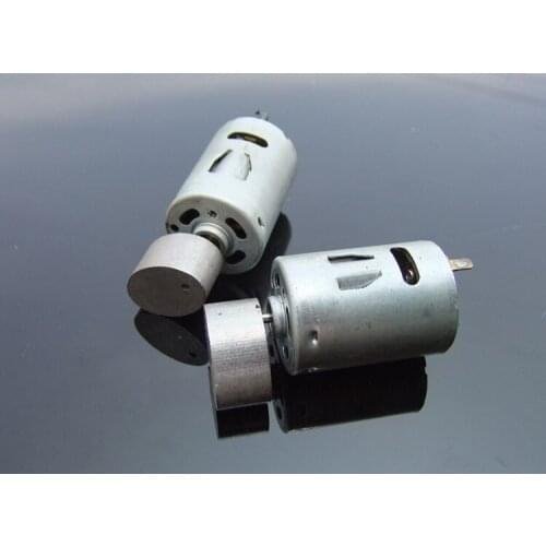 Smarian 1pcs Big Vibrating Head 385 Vibrator Motor 6-12V DC Motor Strong Vibration for Massage Belt Diy RC Toy Kit car toys