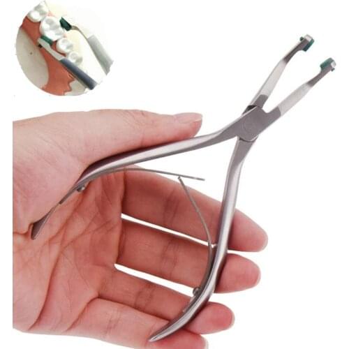 Dental Instrument To Crown Green Pad Pre-Crown Removal Pliers Front Dental Crown Removal Pliers
