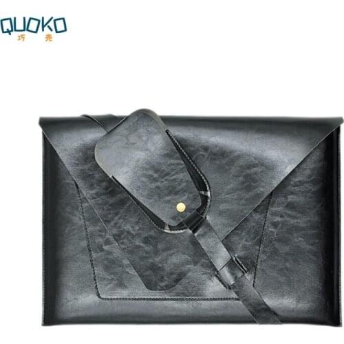 Laptop bag case Microfiber Leather Sleeve for Surface Pro6 & Surface Laptop2 Multifunctional Design Give Mouse case