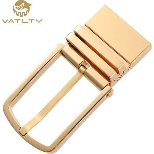 VATLTY Official authentic 2020 new mens belt buckle high quality copper casual business 3.4cm business belt buckle K23477