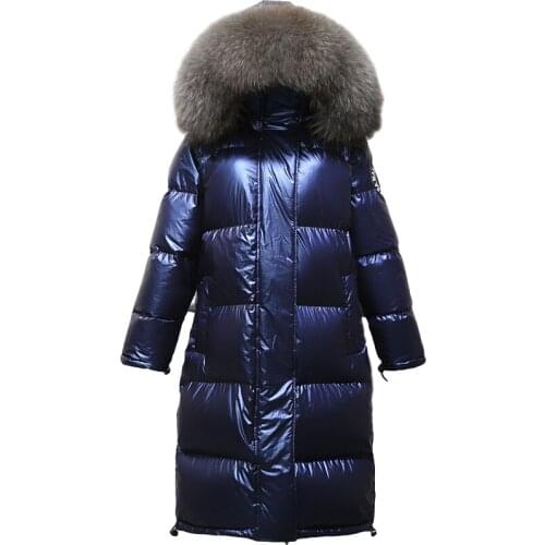 YSBFALNZ Women's Parkas With Natural Fur