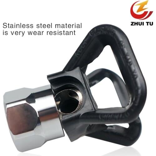 ZHUI TU High Quality Airless Nozzle Guard Universal Stainless Steel Paint Gun Flat Tip Nozzle Guard For 390/395/490/495