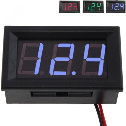 0.56" LED Digital Display DC4-30V 10A Voltage Meter Current Tester LED Digital Ammeter Voltmeter