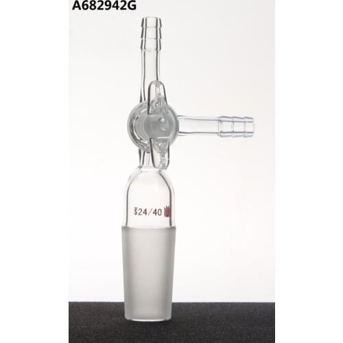 A682942G,Adapter, Flushing, Glass stopcock, Joint:29/42