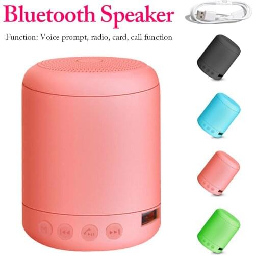 Mini Bluetooth Speaker Portable Waterproof Wireless Handsfree Speakers Support FM Card Subwoofer