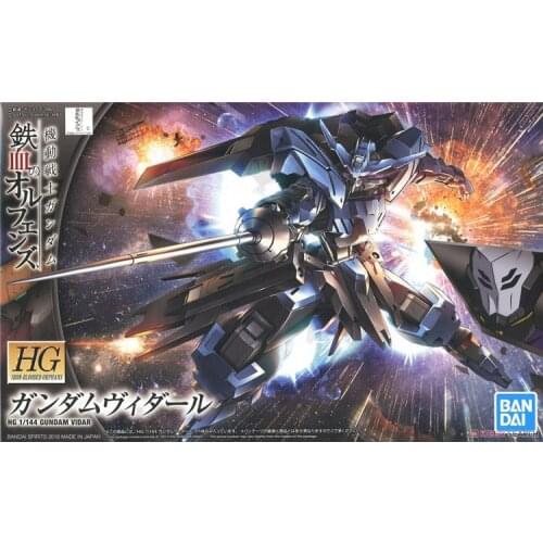 BANDAI GUNDAM HG 027 27 1/144 VIDAR GUNDAM Gundam model kids assembled Robot Anime action figure toys