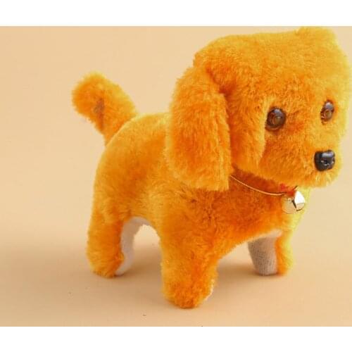 Electronic Walking Plush Colorful Dog Peg Barking Mimicry Interactive Kids Toy Kid Child Christmas Gift gift for children
