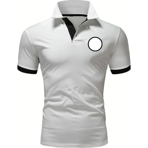 Summer Mens T Shirt High Quality Cotton Mens short sleeve Fashion Casual Gradient T Shirt