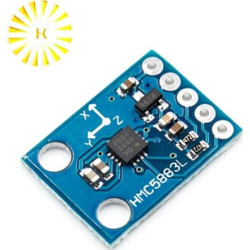 GY-273 3V-5V HMC5883L Triple Axis Compass Magnetometer Sensor Module Three Axis Magnetic Field Module For Arduino Connector