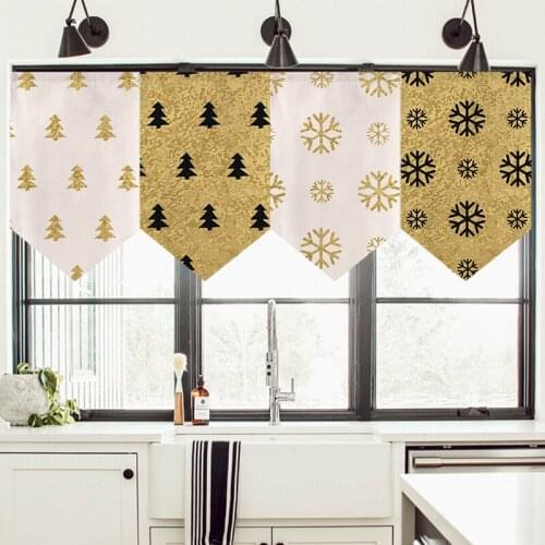 Kitchen Short Curtain Japanese Restaurant Decoration Curtain Door Curtain Half Curtain Pennant Curtain Partition Curtain