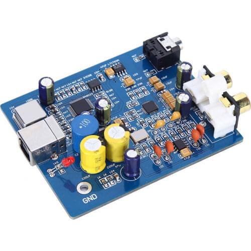 Decoder Board Amplifier Module Audio Accessory 24-Bit 96K Sampling Rate SA9023 USB Amplifier Module