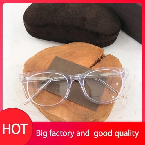 Top Qulity Brand 2021 New Acetate Glasses Mens and Womens Leisure Business Square Frame TF5433
