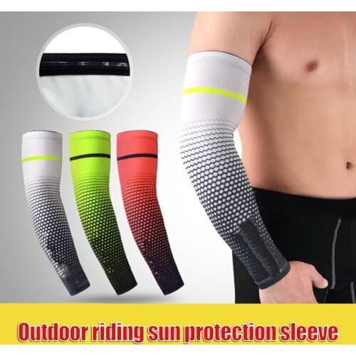 Cooling Arm Sleeves UV Sun Protection Breathable Washable Durable Quick Dry Absorption Suit for Outdoor Activities jlrr