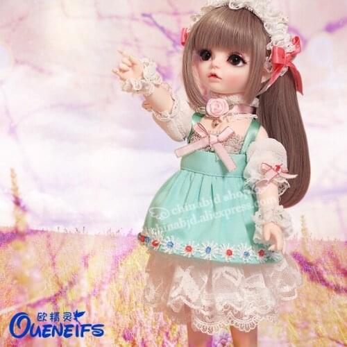 OUENEIFS Free Shipping Iris 1/6 BJD SD Doll Model Children High Quality Toys Shop Resin Figures For Birthday Gift Luodoll