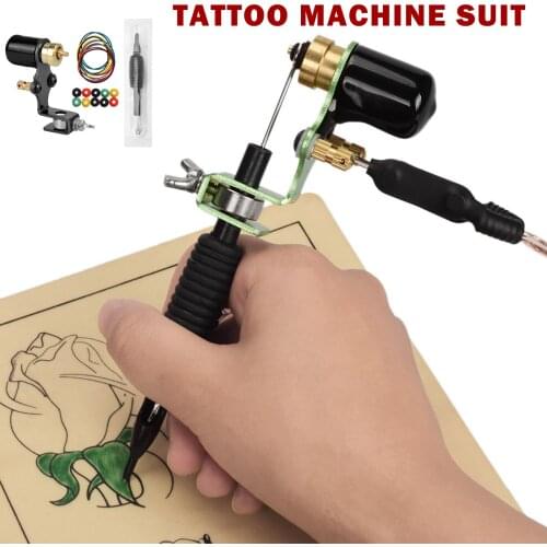 Dragonfly Mini Motor Rotary Shader Tattoo Machine Tattoo Gun Rotary Liner Beginner Kit Supplies Equipment