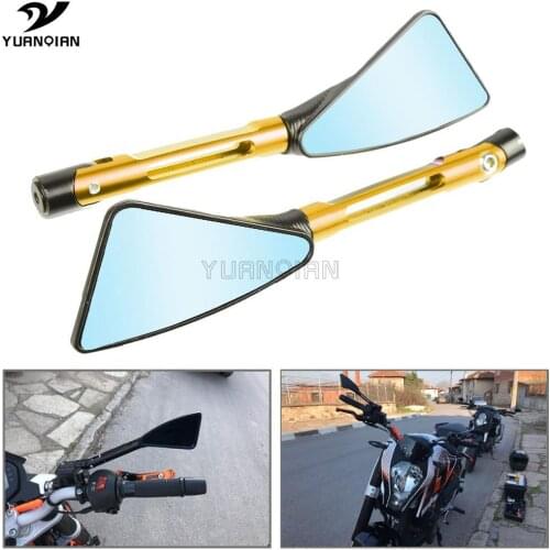 Universal Motorcycle Mirrors CNC Side Rearview Mirrors For HONDA CB600F /CB650F Hornet CB919 CB900 CB900F CB599 CB600 Hornet 250