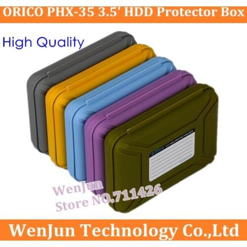 High quality PHX-35 3.5' HDD Protector for 3.5" IDE SATA HDD Case,Hard Drive Disk Protect upset Cover Box,HDD Enclosure