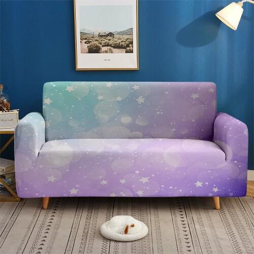 1/2/3/4-seater Bokeh Glitter Halo Style Sofa Cover Elastic Couch Slipcovers Custom Furniture Decor Sofa Set Living Room Bedroom