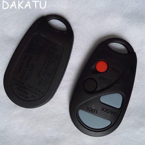 DAKATU Free shipping Replacement Shell Remote Key Case Fob 3+1 Button for Nissan A33 Maxima Sentra Remote Transmitter Shell Case