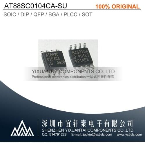 10pcs/lot 50pcs/lot 100pcs/lpot Free Shipping! 100% New Original AT88SC0104CA-SU AT88SC0104CA AT88SC SOP-8