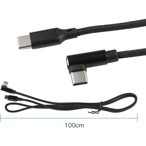 100cm Type-C to Type-C Data Cable Image Transmission Line Data Wire for DJI FPV V2 Glasses Accessories
