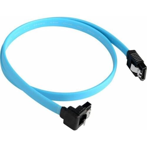 5Pcs SATA3.0 6GB/s Right Angle 90 Degree Bend Head Durable Stable Cables for HDD Hard Drive